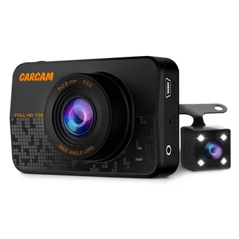 

Car DVR full HD DVR carcam D1 with extra camera