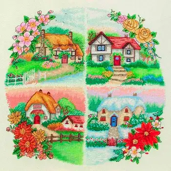 

"Embroidery kit", "floss embroidery kit", "cross stitch", "counted cross", "Anchor"