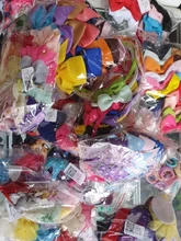 20 piezas, tienda de lazos del pelo, pinza de cocodrilo, cinta de grogrén para niña y bebé