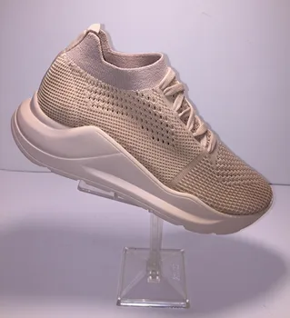 

Women's Casual Sneakers Beige Knitwear 2020 Spring and Summer Fashion Lightweight and Comfortable Design Stretch Breathable Shoe