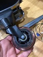 Furniture Hardware Wheels Replacement Rubber Caster Swivel Safe-Rollers Office-Chair