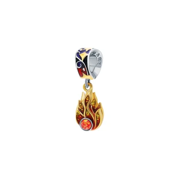 

Silver Pendant with enamel and imitates imitation sunlight sample 925