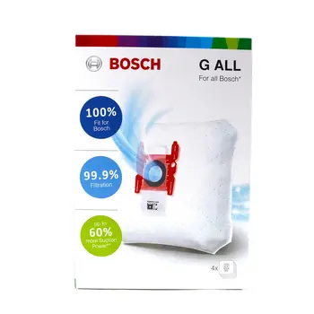 

Vacuum cleaner bags Bosch powerprotect type "G all" 4 PCs. 17000940