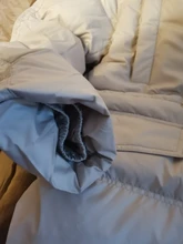 Down-Jacket SEMIR Winter Women Outwear Hooded Long New Waist for Fur-Collar Loose Young-Girl