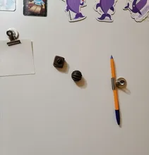 Stickers Clips Clamp-Holder Magnet-Tools Fridge Message Wall Round Note Metal 3-Sizes