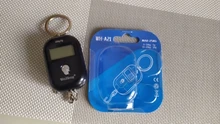 Báscula colgante Digital de 25Kg x 5g, minigancho electrónico para equipaje, retroiluminación LCD, cocina, Steelyard, novedad
