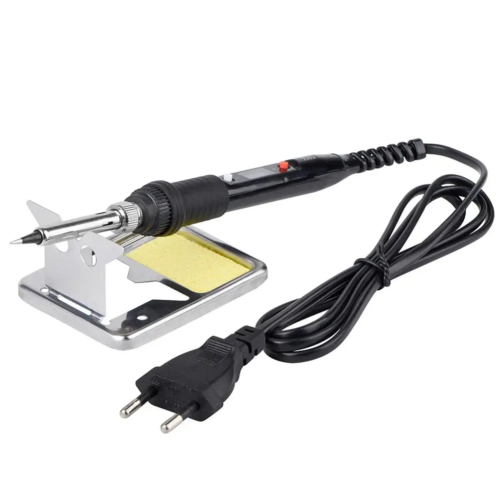 JCD паяльник для подключения к Температура Регулируемый 80W 110V 220V наборы без
