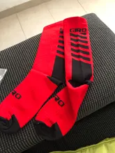 Nuevo Calcetines de calcetines de hombre para correr deporte de senderismo Calcetines de fútbol de función de compresión calcetines de la rodilla de alta