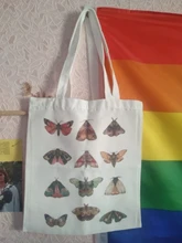 Bolso de lona con estampado de rana para mujer, bolsa de gran capacidad estilo Harajuku, Estilo Vintage Hip Hop, bolso de hombro para chicas Kawaii