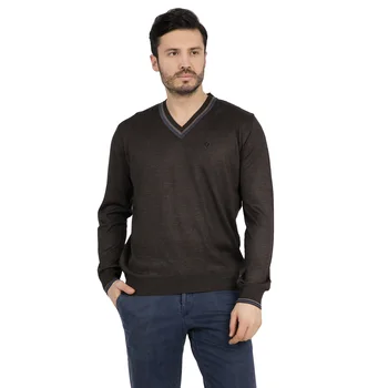 

Buratti V-Neck Sweater MALE SWEATER 447041