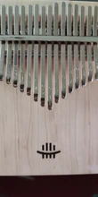 Musical-Instrument Accessories Piano-Gecko Thumb Wooden Hluru Kalimba 21-Key 17 