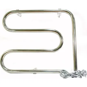 

Towel rack electric Ter F shaped 600x720 (псн-04-04)