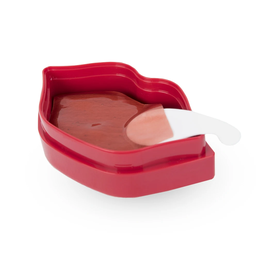 Kocostar Гидрогелевые патчи для губ( 20 патчей/применений)( Роза) 50г/ Rose Lip Mask