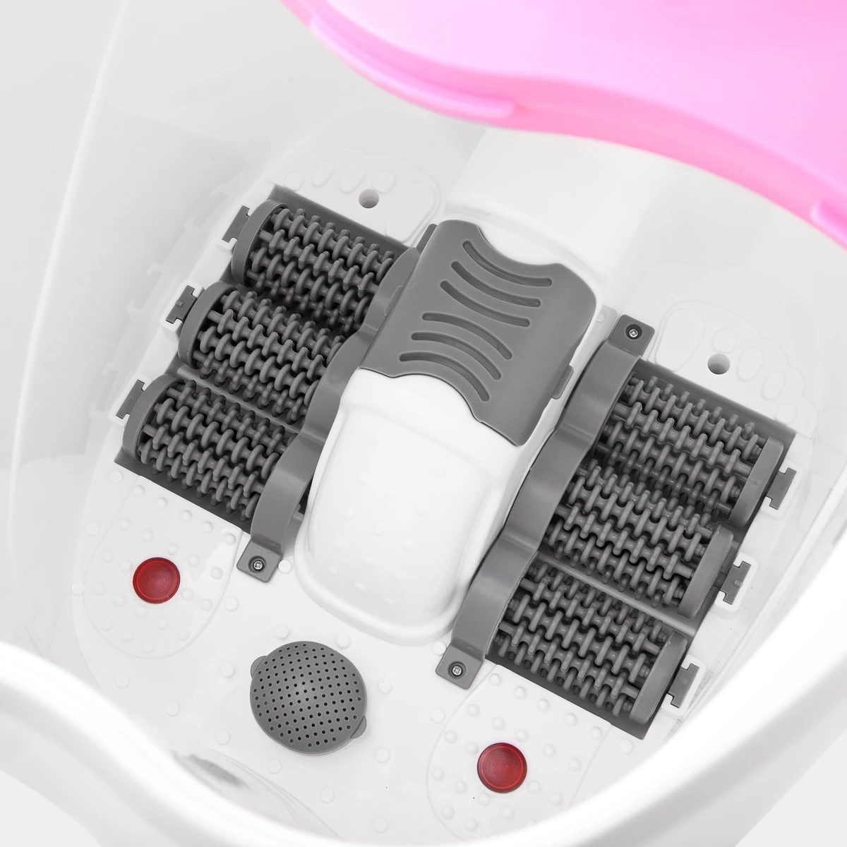 Ванночка массажная для ног FIRST FA-8115-2 White (2 режима, ДУ, мощность 1000 Вт, таймер, поддержание температуры)