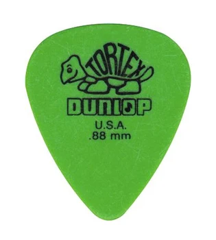 

418R 88 Tortex®Standard mediator 0,88mm thick., packing 72 PCs Dunlop