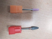 Brocas de tungsteno para manicura, taladro eléctrico para máquina de limas, pulidor de uñas, accesorios de equipo de arte de uñas