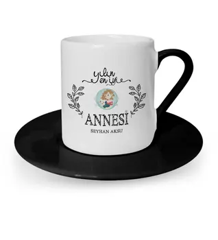 

Personalized Mother Of The Year 'S Best Black Turkish coffee Cup-1
