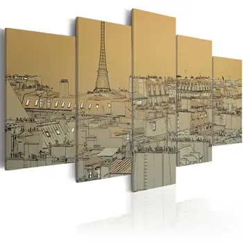 

Table This good old Paris (Vintage)-100x50
