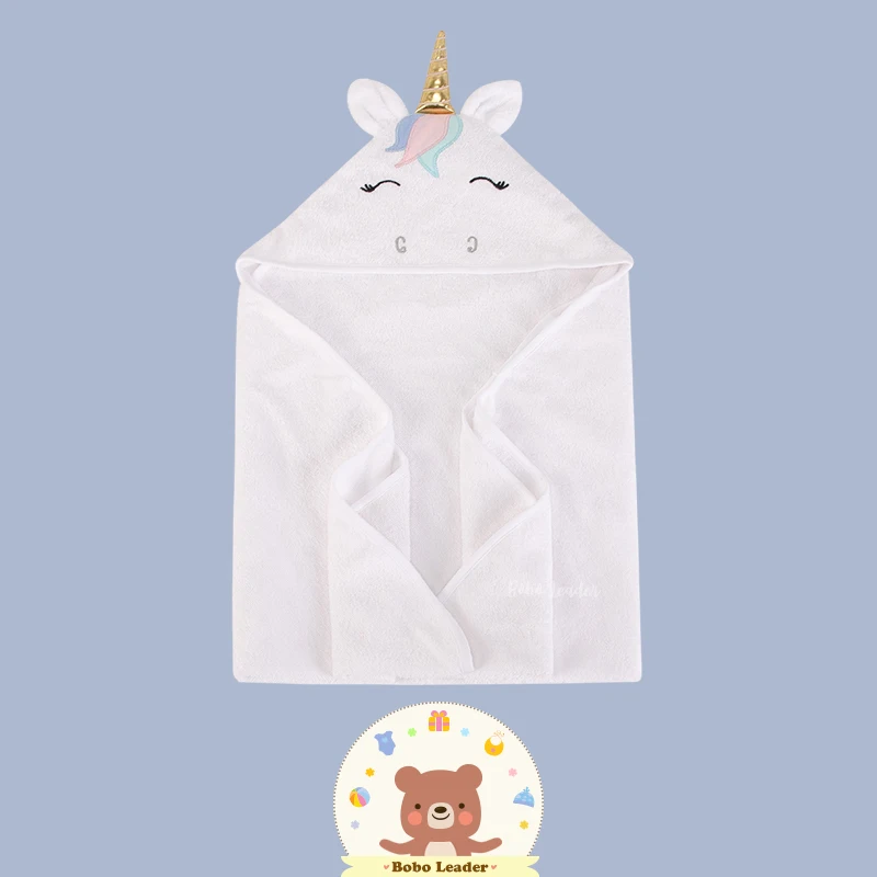 Bobo choses/лидер Hudson для новорожденных милые для мальчиков и девочек с рисунками из мультфильмов 3D супер мягкий с капюшоном Полотенца Одеяло - Цвет: 57257