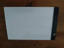 Tabletas digitales originales A4 LED para artista gráfico, plantilla de Arte Fino, caja de luz, almohadilla para mesa de trazado, tres niveles para copia