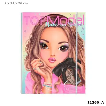 

Makeup guide folder Top Model toy store