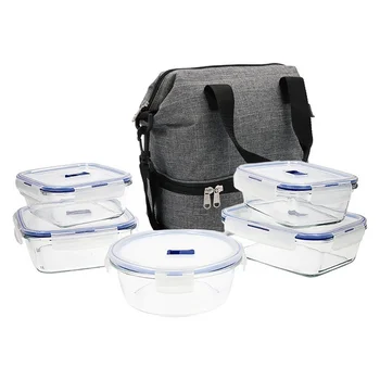 

Set of lunch boxes Luminarc Pure Box (6 pcs) Blue