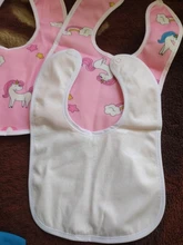 Recién Nacido bebé niño bebé bufanda impermeable, de Saliva bebé Saliva toalla babero de dibujos animados suave pelusa babero (Gamuza + PU impermeable de la capa)