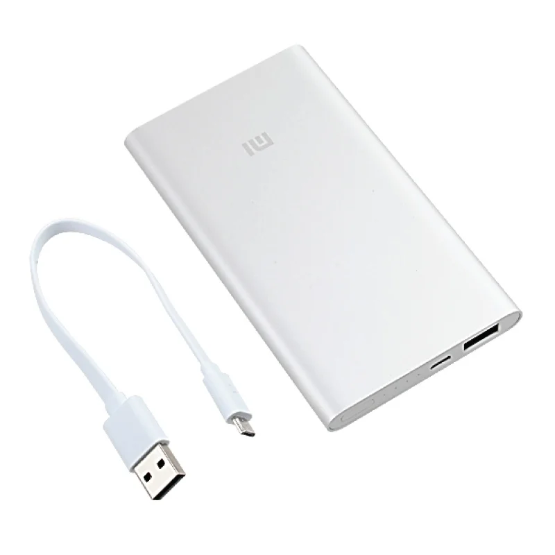 Аккумулятор Xiaomi Mi Power Bank 5000mAh Silver|Внешние аккумуляторы| |