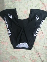 2021 Nuevo rojo STRAVA profesional bicicleta equipo Maillot de manga corta Ciclismo Jersey Ciclismo hombres de verano transpirable Conjuntos de ropa de Ciclismo