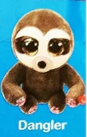 Ty Mini Boos глухая коробка 1 шт. случайная Коллекционная Ручная роспись с контрольным списком игрушки Единорог тигр животное 6 см Щенячий патруль - Цвет: Dangler