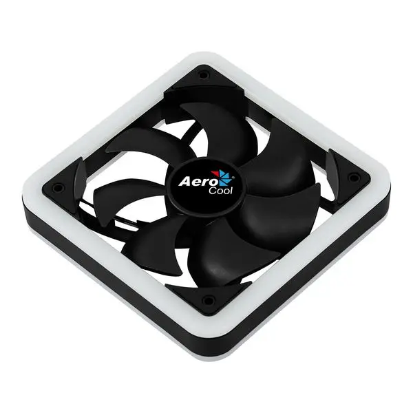 Вентилятор Aerocool край 14 1200 об/мин светодиодный(диаметр 14 см