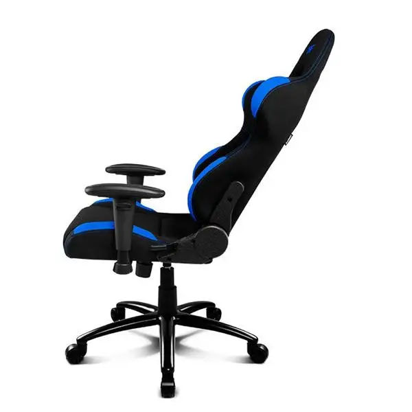 Игровое кресло DRIFT DR100BL 90-160 ° ткань пена черный синий