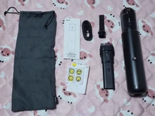 Baseus-miniaspiradora de mano inalámbrica para coche, aspirador portátil de 15000Pa con luz LED, para limpieza del hogar