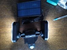 Solar-Lights Wide-Lighting IP65 Outdoor Waterproof 20w 120led with Adjustable-Head Angle