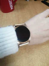 Relojes magnéticos de acero inoxidable para mujer, pulsera electrónica minimalista con correa de malla, color oro rosa, 2020
