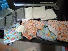 Mumsbest-pañales ecológicos absorbentes, insertos de pañal ecológico para bebé, bragas para niños, orinal, pantalones de entrenamiento