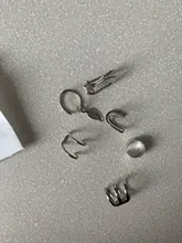 VKME-pendientes de estrella de oro sin Piercing para mujer y hombre, pendientes de Clip para la oreja de cartílago falso Simple, joyería con Clip