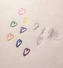 Juego de 8 colores de pluma con brillo, resaltador que cambia de Color, marcador de Flash, Gel, plumas de dibujo, álbum de recortes, diario, papelería, escuela