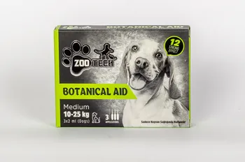 

ZooTech Botanical AID Puppy Neck Drops Parasite For Medium Breed Dogs Flea Flea Tick Parasite Vaccine 3 Flactons 1 Box 3x1ml