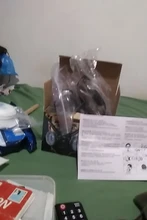 Mascarilla de seguridad para carpintero, protector para pulidora, a prueba de polvo y con 10 filtros nuevo, máscara respiratoria antipolvo con filtro dual