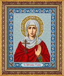 

B1075 set for embroidery with beads 'паутинка' 'St. galin', 25*20 cm