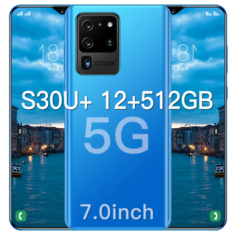 Hot S30U+ 5G LET Smartphone 12+512GB 7.0