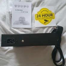 Techage 4CH 8CH 52V conmutador POE de red 10/100Mbps IEEE 802,3 af/a sobre Ethernet cámara IP inalámbrico/AP/sistema de cámaras de CCTV