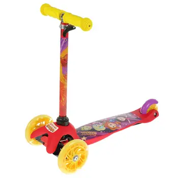 

Kick scooter child 3-колесный. Fabulous patrol, control slants, wheel-n/U 120 and 80, light, adjustable рул. Stand