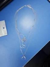 Colgante Retro de Luna y mapa del mundo para mujer, collar de oro Colodr multicapa, accesorios de joyería para fiesta