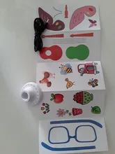 Printer-Pen 3d-Pen Led-Painting DIY Children Educational-Toys Gifts Pla Filament Kids