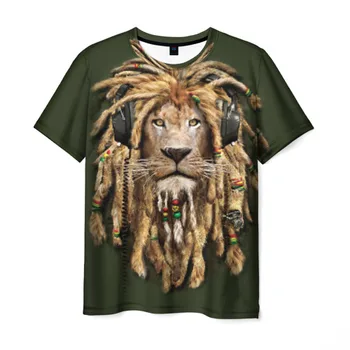 

Men's T-shirt 3D Lion