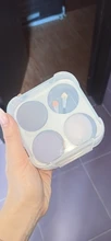 esponja maquillaje, XISHOW-esponja para maquillaje, licuadora de belleza, base de maquillaje en polvo, colorete, accesorios de maquillaje, herramienta, huevo de belleza, 1/4 Uds.