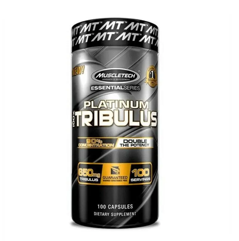 Платиновый трибулус 650 мг 100 капсул MUSCLETECH | Красота и здоровье