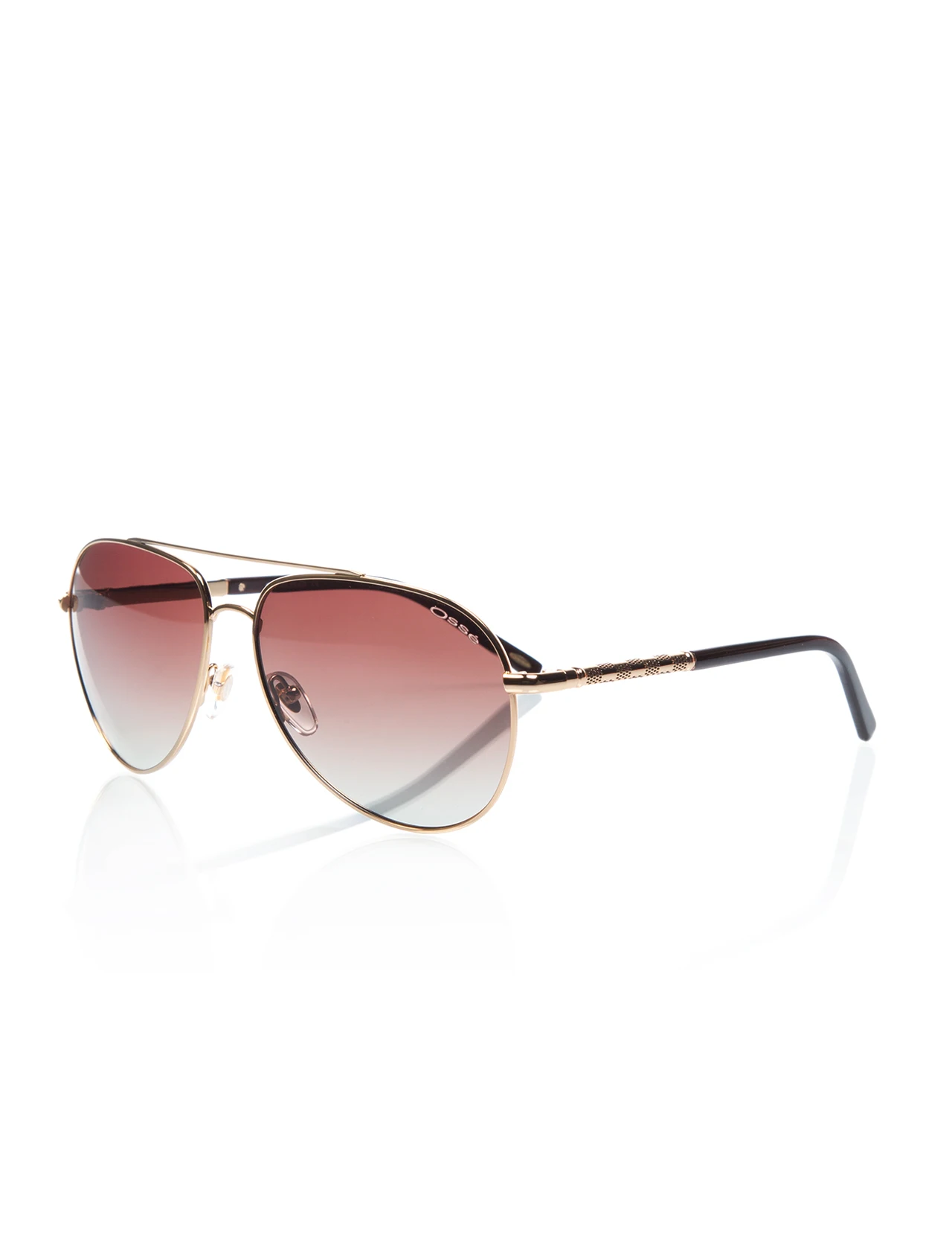 

Men's sunglasses os 2602 03 metal gold organic drop pilot 61-14-138 osse
